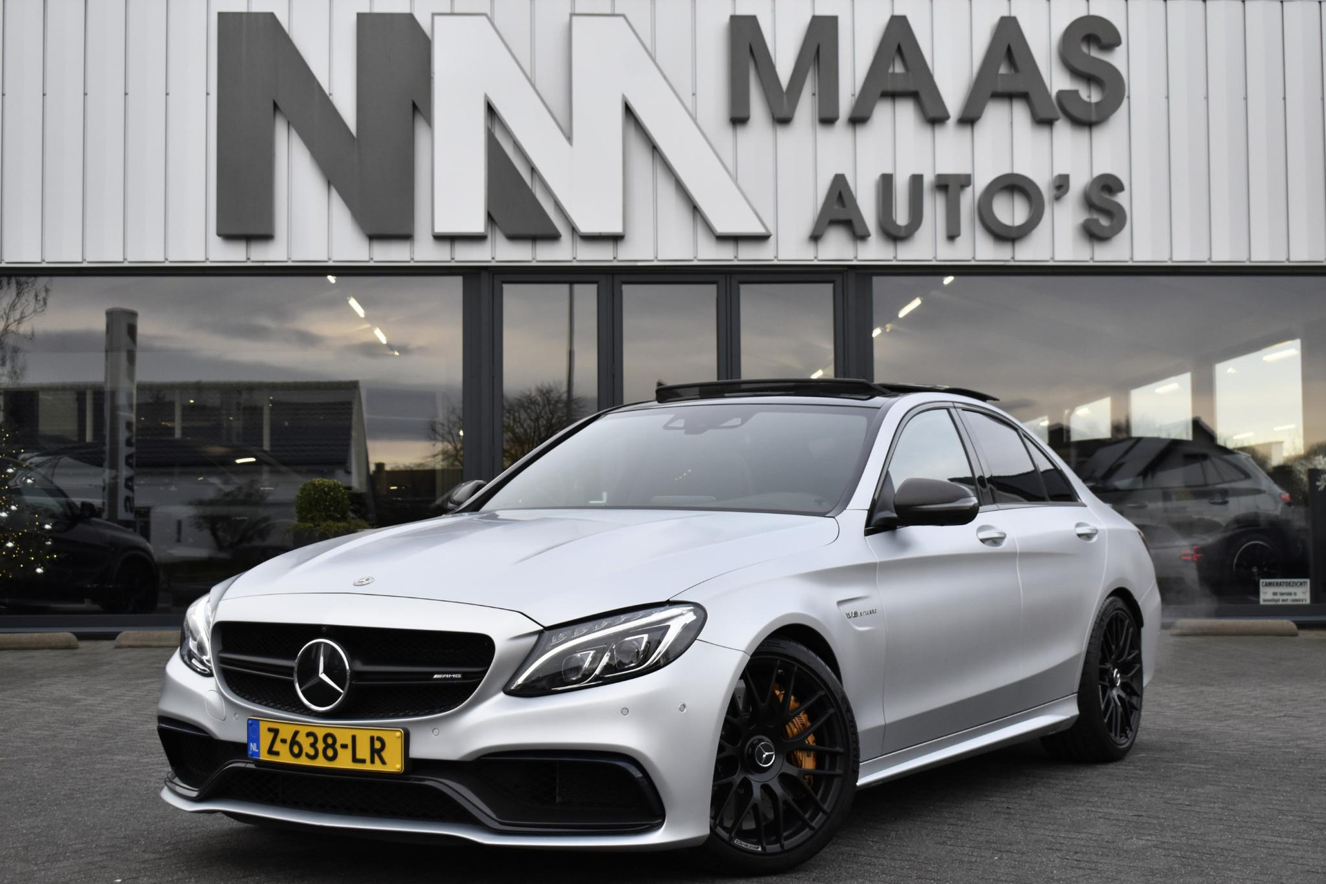 Mercedes-Benz C-Klasse AMG 63 S PANORAMDAK PERFORMANCE STOELEN 41642089-0.jpg | Maas Auto's