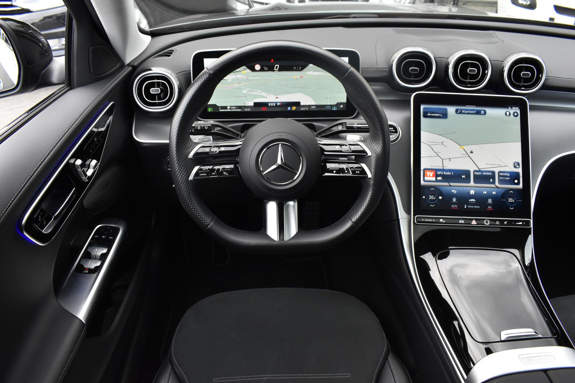 Mercedes-Benz C-Klasse Estate 180 AMG PANORAMADAK NIGHT BTW 40895160-22.jpg | Maas Auto's