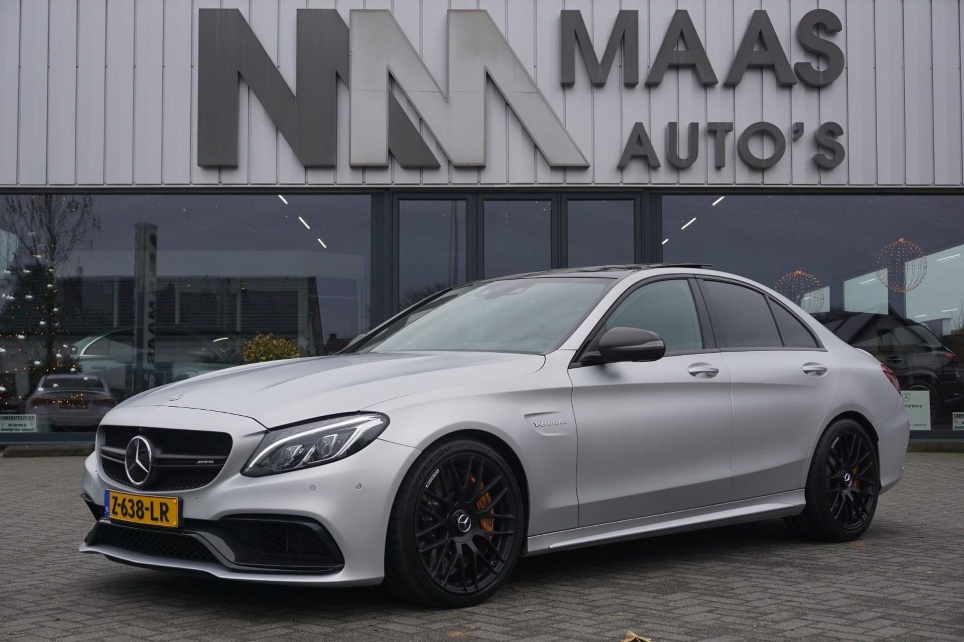 Mercedes-Benz C-Klasse AMG 63 S PANORAMDAK PERFORMANCE STOELEN 41642089-0.jpg | Maas Auto's