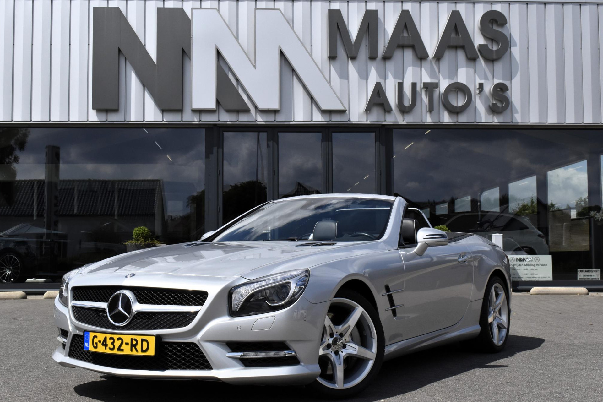 Mercedes-Benz SL-Klasse 500 AMG MAGIC SKY DISTRONIC 43601155-0.jpg | Maas Auto's