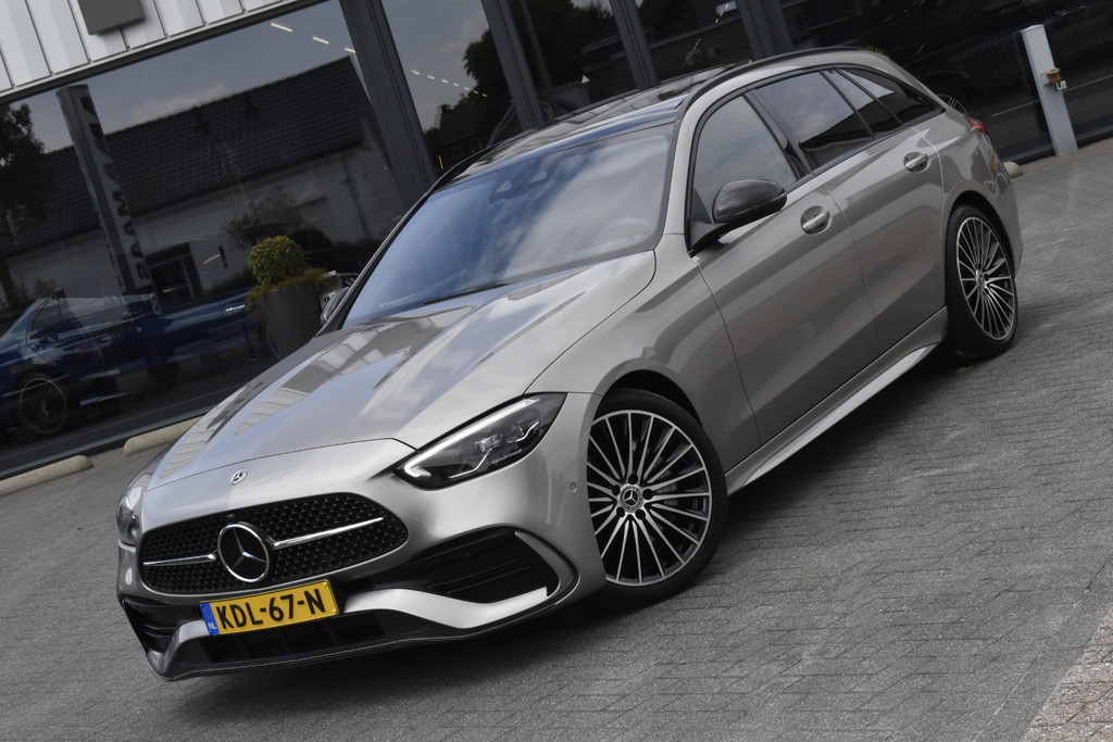 Mercedes-Benz C-Klasse Estate 200 AMG Line PANO 19inch memory BTW 52423027-2.jpg | Maas Auto's